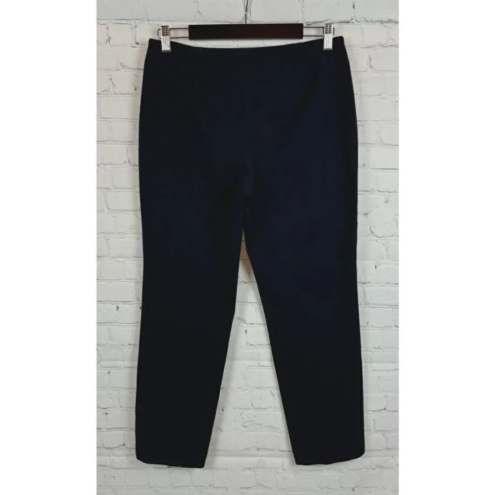 TALBOTS PETITES Heritage dark blue straight chino pants size 10P